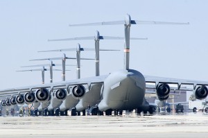 C-17s invade Edwards sky