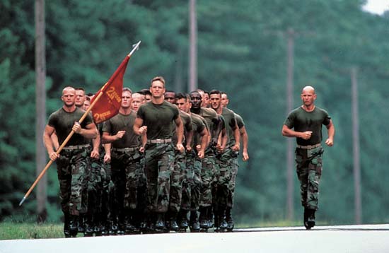 marines training