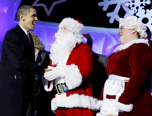Obama Nation Christmas Tree