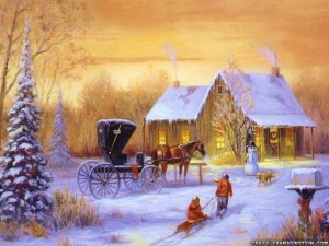 country-time-old-christmas-wallpapers