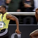 Tyson Gay gana a Usain Bolt