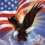 El águila calva estadounidense