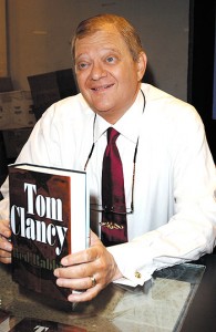 Tom Clancy Autograph Signing Of Red Rabbit