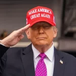 El presidente Trump en West Point